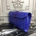 Replica Handbag Store Jige Elan 29 Clutch In Blue Electric Crocodile Leather