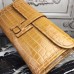Replica Handbag Store Jige Elan 29 Clutch In Camarel Crocodile Leather Replica Handbag Store Jige Elan 29 Clutch In Camarel Crocodile Leather