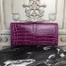 Replica Handbag Store Jige Elan 29 Clutch In Fuchsia Crocodile Leather