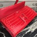 Replica Handbag Store Jige Elan 29 Clutch In Red Crocodile Leather