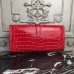 Replica Handbag Store Jige Elan 29 Clutch In Red Crocodile Leather