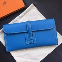 Replica Handbag Store Jige Elan 29 Clutch Bag In Blue Epsom Leather Replica Handbag Store Jige Elan 29 Clutch Bag In Blue Epsom Leather