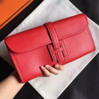 Replica Handbag Store Red Swift Jige Elan 29 Clutch