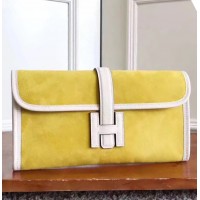 Replica Handbag Store Yellow Suede Jige Elan 29 Clutch Bag