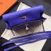 Replica Handbag Store Kelly Danse Bag In Blue Swift Leather