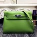 Replica Handbag Store Kelly Danse Bag In Green Swift Leather
