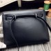 Replica Handbag Store Kelly Danse Bag In Black Swift Leather