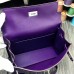 Replica Handbag Store Kelly Danse Bag In Purple Swift Leather