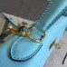 Replica Handbag Store Kelly Ghillies 28cm In Light Blue Swift Leather