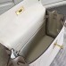 Replica Handbag Store Kelly Ghillies 28cm In Ivory Swift Leather