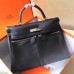 Replica Handbag Store Black Kelly Lakis 35cm Handmade Bag