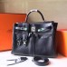 Replica Handbag Store Black Kelly Lakis 35cm Handmade Bag