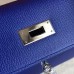 Replica Handbag Store Blue Electric Epsom Kelly Sellier 28cm Handmade Bag