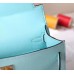 Replica Handbag Store Blue Zephyr Epsom Kelly Mini II 20cm Handmade Bag