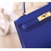 Replica Handbag Store Electric Blue Epsom Kelly Mini II 20cm Handmade Bag