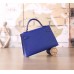 Replica Handbag Store Electric Blue Epsom Kelly Mini II 20cm Handmade Bag
