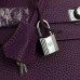 Replica Handbag Store Purple Clemence Kelly 28cm Bag