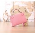 Replica Handbag Store Pink Epsom Kelly Mini II 20cm Handmade Bag