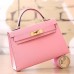 Replica Handbag Store Pink Epsom Kelly Mini II 20cm Handmade Bag
