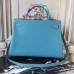 Replica Handbag Store Blue Jean Clemence Kelly 32cm Retourne Bag