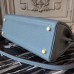 Replica Handbag Store Blue Lin Clemence Kelly 32cm Retourne Bag