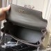 Replica Handbag Store Grey Clemence Kelly 32cm Retourne Bag