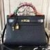 Replica Handbag Store Black Clemence Kelly 32cm Retourne Bag