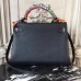 Replica Handbag Store Black Clemence Kelly 32cm Retourne Bag