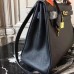 Replica Handbag Store Black Clemence Kelly 32cm Retourne Bag
