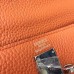 Replica Handbag Store Orange Clemence Kelly 32cm Retourne Bag