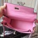 Replica Handbag Store Pink Clemence Kelly 32cm Retourne Bag