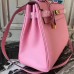 Replica Handbag Store Pink Clemence Kelly 32cm Retourne Bag