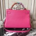 Replica Handbag Store Rose Red Clemence Kelly 32cm Retourne Bag