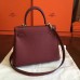 Replica Handbag Store Bordeaux Clemence Kelly 25cm Retourne Handmade Bag