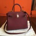 Replica Handbag Store Bordeaux Clemence Kelly 25cm Retourne Handmade Bag
