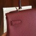 Replica Handbag Store Bordeaux Clemence Kelly 25cm Retourne Handmade Bag