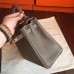 Replica Handbag Store Etoupe Clemence Kelly 25cm Retourne Handmade Bag