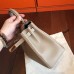 Replica Handbag Store Grey Clemence Kelly 25cm Retourne Handmade Bag