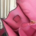 Replica Handbag Store Pink Epsom Kelly 32cm Sellier Bag