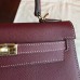 Replica Handbag Store Bordeaux Epsom Kelly 25cm Sellier Handmade Bag