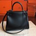 Replica Handbag Store Black Box Kelly Retourne 28cm Handmade Bag