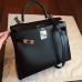 Replica Handbag Store Black Box Kelly Retourne 28cm Handmade Bag