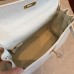 Replica Handbag Store White Clemence Kelly Retourne 28cm Handmade Bag Replica Handbag Store White Clemence Kelly Retourne 28cm Handmade Bag