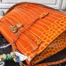 Replica Handbag Store Kelly 32cm Bag In Orange Crocodile Leather