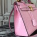 Replica Handbag Store Kelly 32cm Bag In Pink Crocodile Leather