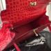 Replica Handbag Store Kelly 32cm Bag In Red Crocodile Leather Replica Handbag Store Kelly 32cm Bag In Red Crocodile Leather