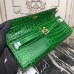 Replica Handbag Store Bambou Crocodile Kelly Cut Clutch Bag Replica Handbag Store Bambou Crocodile Kelly Cut Clutch Bag