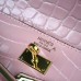 Replica Handbag Store Pink Crocodile Kelly Cut Clutch Bag Replica Handbag Store Pink Crocodile Kelly Cut Clutch Bag