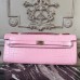 Replica Handbag Store Pink Crocodile Kelly Cut Clutch Bag Replica Handbag Store Pink Crocodile Kelly Cut Clutch Bag