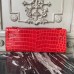 Replica Handbag Store Cherry Crocodile Kelly Cut Clutch Bag